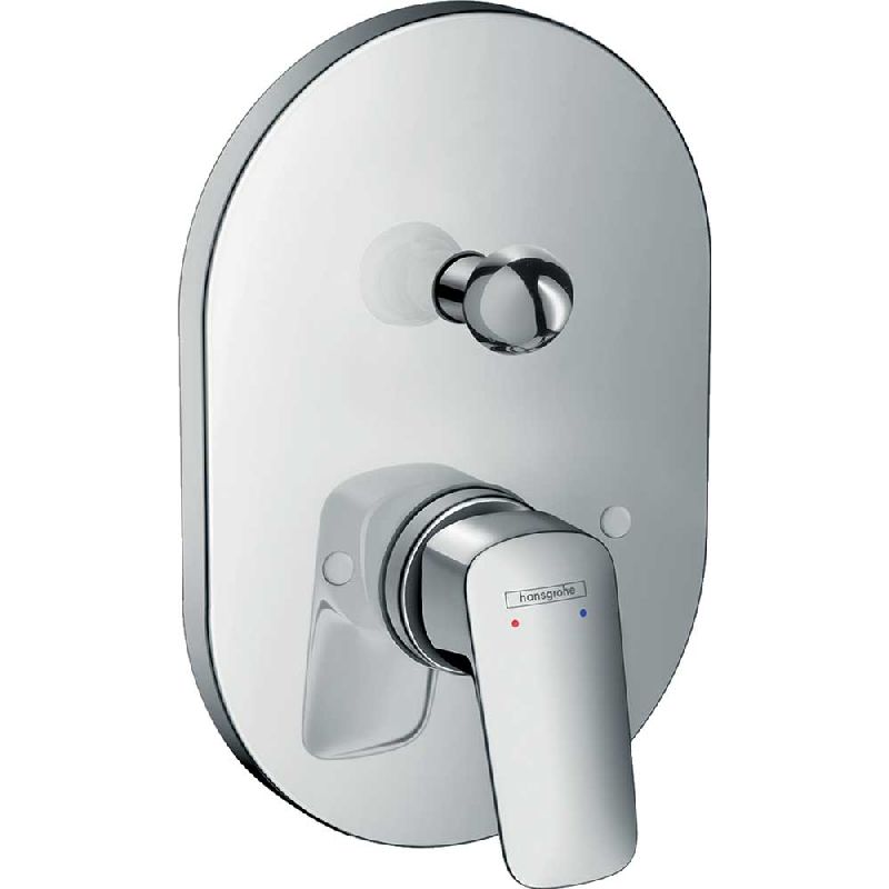 Hansgrohe Logis Single Lever Manual Bath Mixer for Concealed ...