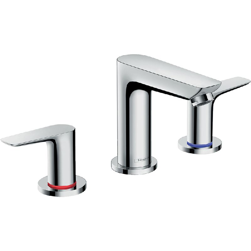 Hansgrohe Talis E 3-Hole Basin Mixer with Pop-up Waste - Chrome ...